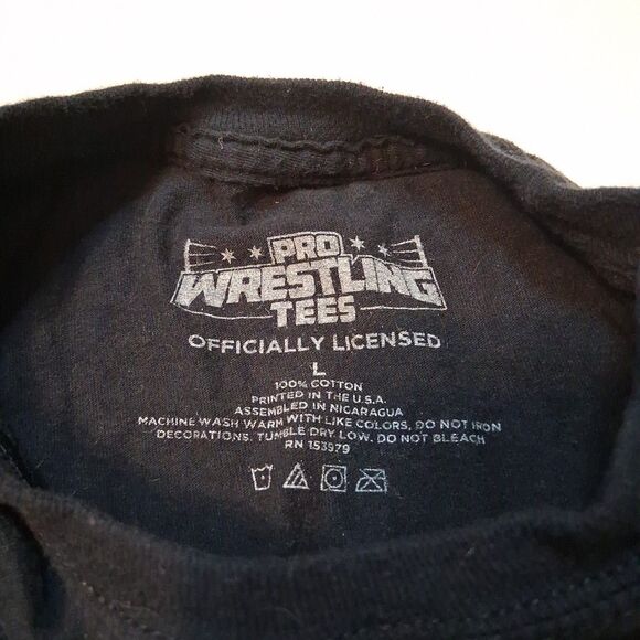 Pro Wrestling Tees Bucks of Jericho Y2 Jackson Black T-Shirt Mens Size Large - Picture 3 of 4